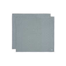 Swaddle Muslin 115x115cm - Miffy Silhouettes - 2 Pack – Sea Green / 115x115 cm