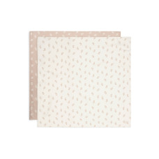 Swaddle Muslin 115x115cm - Twig - 2 Pack – Wild Rose / 115x115 cm Swaddle Muslin 115x115cm - Twig - 2 Pack – Wild Rose / 115x115 cm