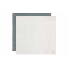 Swaddle Muslin 115x115cm - Twinkling - 2 Pack – Sea Green / 115x115 cm Swaddle Muslin 115x115cm - Twinkling - 2 Pack – Sea Green / 115x115 cm