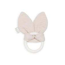 Teething Ring - Bunny Ears – Nougat / One Size Teething Ring - Bunny Ears – Nougat / One Size