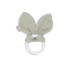 Teething Ring - Bunny Ears – Olive Green / One Size Teething Ring - Bunny Ears – Olive Green / One Size