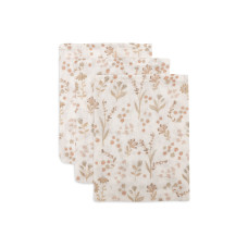 Washcloth Muslin - Bloomy - 3 Pack – Multicolor / One Size Washcloth Muslin - Bloomy - 3 Pack – Multicolor / One Size