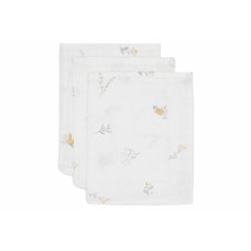 Washcloth Muslin - Lovely Birds - 3 Pack – Multicolor / One Size Washcloth Muslin - Lovely Birds - 3 Pack – Multicolor / One Size
