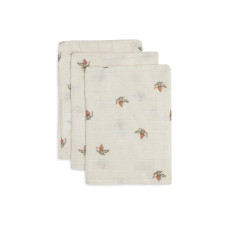 Washcloth Muslin - Rosehip - 3 Pack – Multicolor / One Size