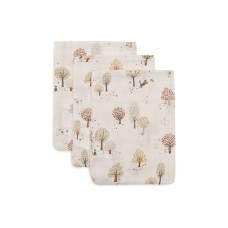 Washcloth Muslin - Tiny Park - 3 Pack – Multicolor / One Size