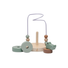 Wooden Bead Maze - Jungle Jambo – Sea Green / One Size
