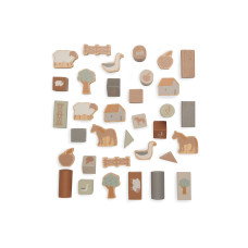 Wooden Blocks set - Farm – Multicolor / One Size