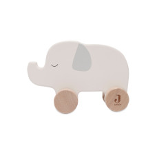 Wooden Crocodile on Wheels - Jungle Jambo – Nougat / One Size