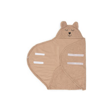 Wrap Blanket - Bear Boucle – Biscuit / 100x105 cm Wrap Blanket - Bear Boucle – Biscuit / 100x105 cm