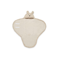 Wrap Blanket - Bunny – Nougat / 100x105 cm Wrap Blanket - Bunny – Nougat / 100x105 cm