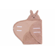 Wrap Blanket - Bunny – Wild Rose / 100x105 cm Wrap Blanket - Bunny – Wild Rose / 100x105 cm