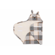 Wrap Blanket - Bunny Check – Multicolor / 100x105 cm Wrap Blanket - Bunny Check – Multicolor / 100x105 cm